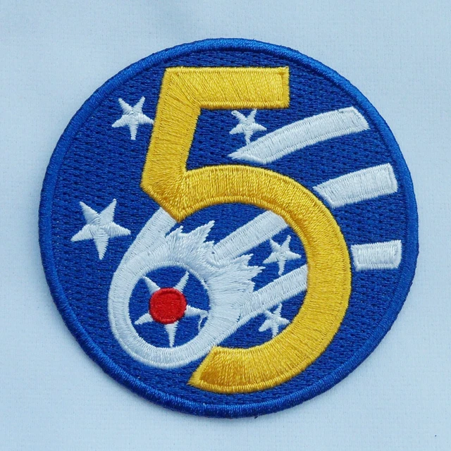WW2 US ARMY Air Forces Patch 5th AAF AF Jacket Embroidered Patch £7.61 ...