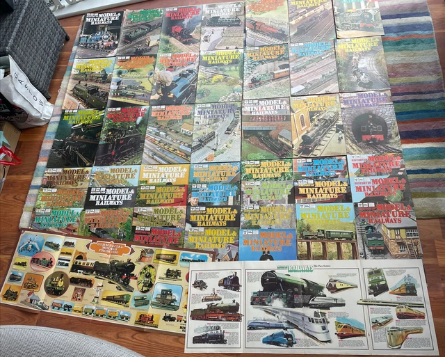 COMPLETE SET 145 Parts History Of Model & Miniature Railways