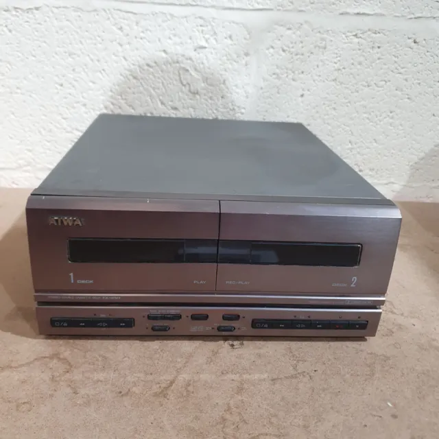Aiwa FX-WN7 Hi-Fi Component System Stereo Double Cassette Deck Only - For Parts