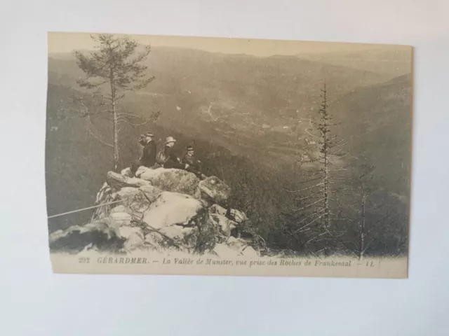 CPA 88 GERARDMER - Munster Valley - View of the Rocks