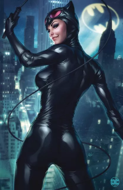 Catwoman ungedeckt #1 Artgerm Lau Folie Variante Comic 2