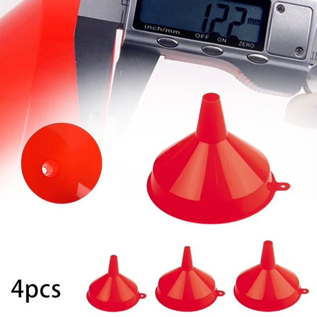 Embudo transferencia de aceite líquido gadgets especias hierbas plástico cocina