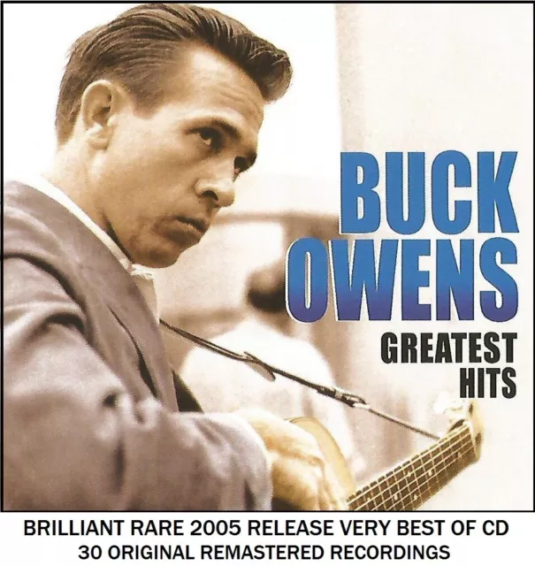 Buck Owens Very Best 30 Ultimate Essential Hits Collection RARE Country Music CD