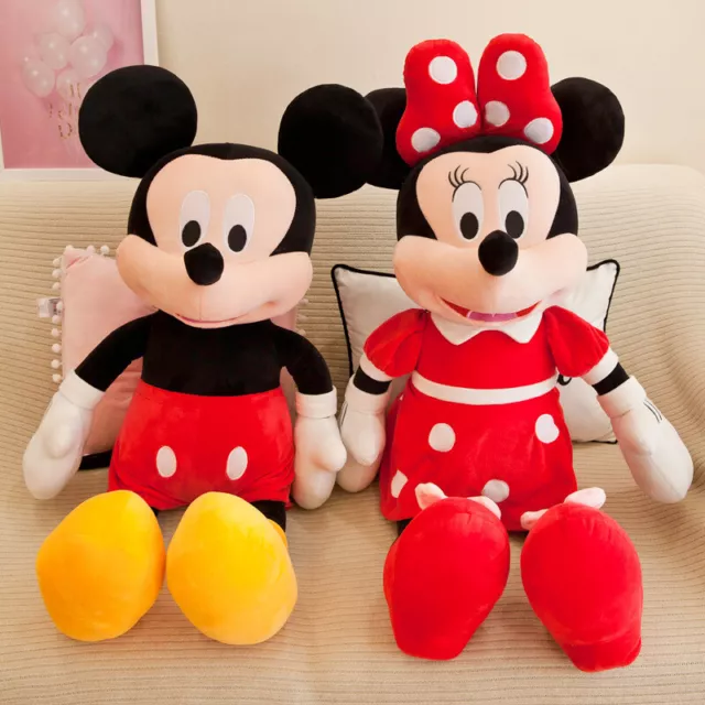 Hot Disney Mickey Maus Minnie Mickey Paare Puppe Plüschtiere Geschenk 35/60cm