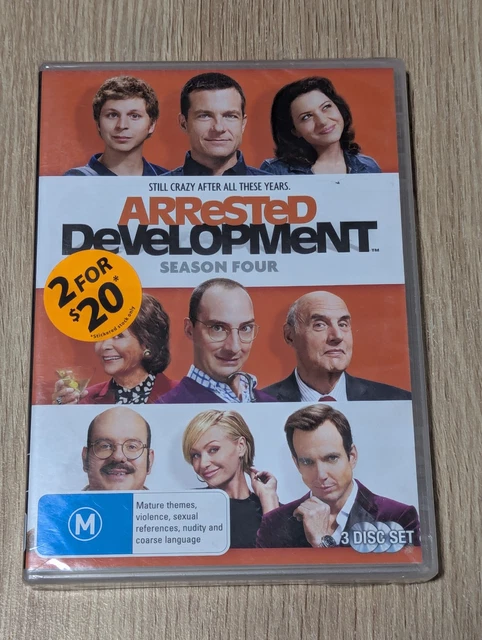 ARRESTED DEVELOPMENT SEASON DVD New Sealed Region