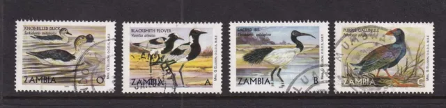 Zambia Used Stamps Sc#927-930