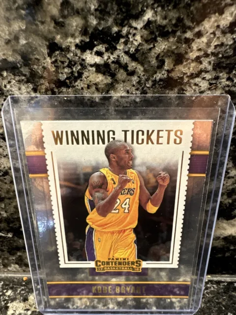 2017-18 Panini Contenders - Winning Tickets #7 Kobe Bryant Los Angeles Lakers