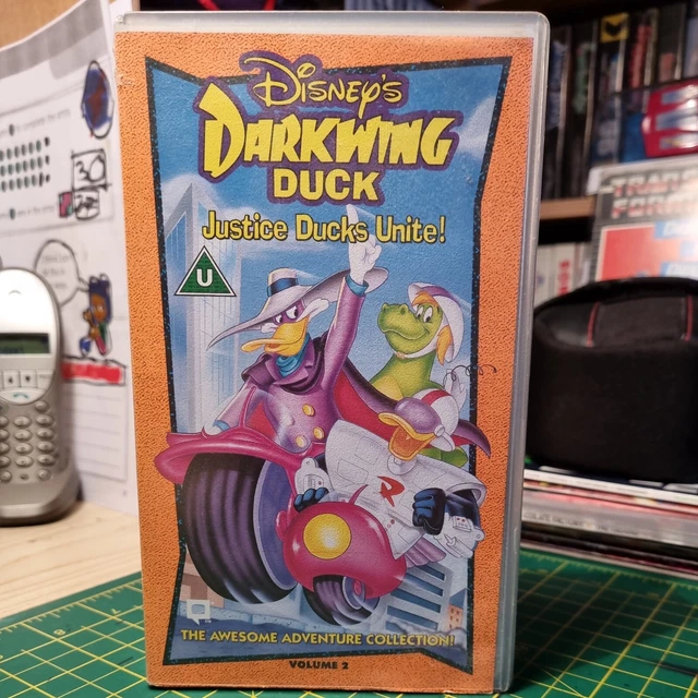 DARKWING DUCK Justice Ducks Unite Vol 2 VHS Video Tape £10.00