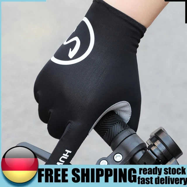Vollfinger Fahrradhandschuhe Rutschfeste Reithandschuhe für den Sommersport (Sch
