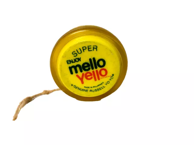 Yo Yo  Mello Yello Super  1980s Genuine Russell   Coca Cola