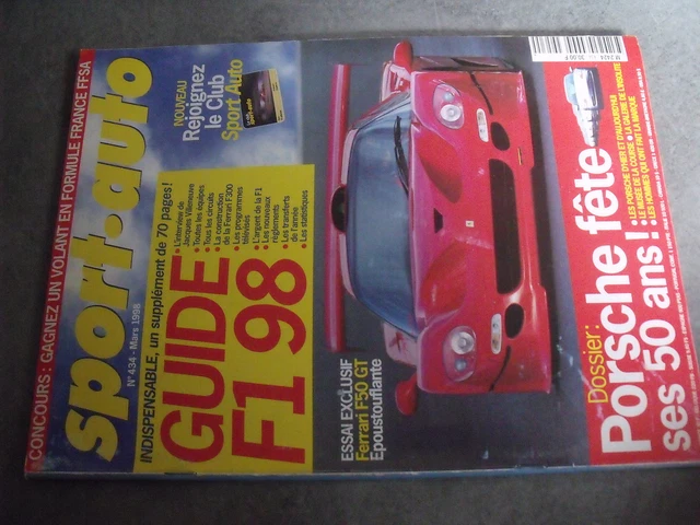 Sport-auto N°399 : Spécial Ferrari - Collectif - État Correct - Réf. V305222