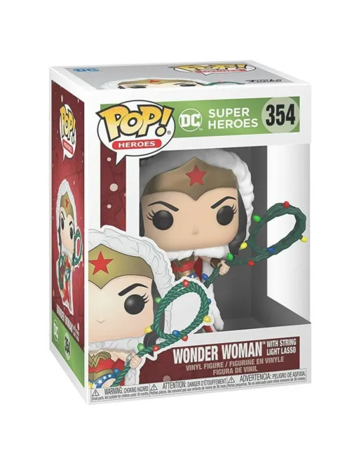 Funko Pop! Heroes: DC Holiday Wonder Woman with Lights Lasso