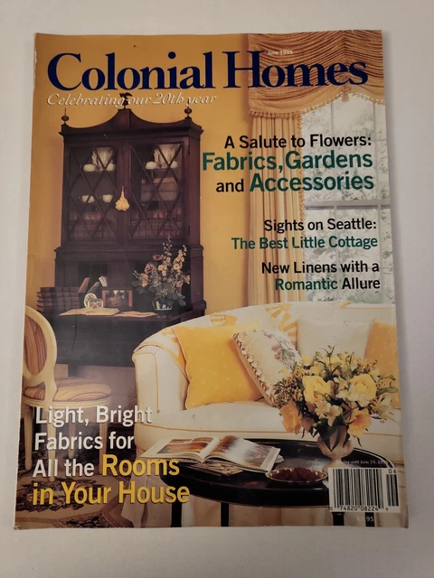 1995 June, Colonial Homes Magazine, Sights on Seattle, (MH643)