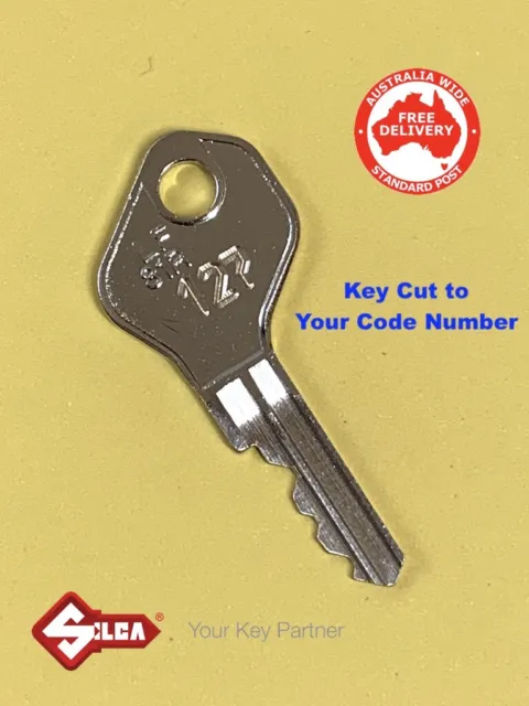 Metalux File / Filing Cabinet Keys -Key Cut To Code Number-FREE POST!