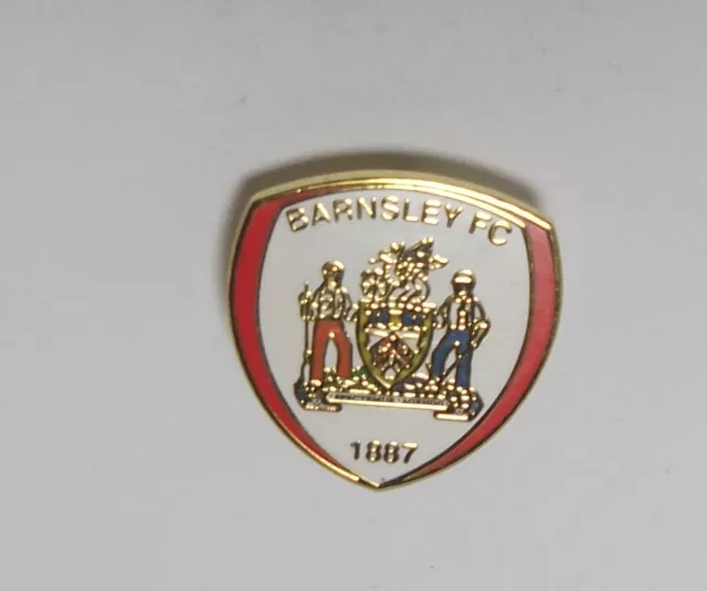 Barnsley Fc - Enamel Crest Badge.