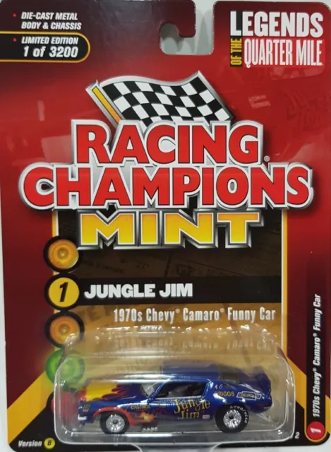 Racing Champions RC008-1B Chevrolet Camaro Funny Car 1970  1:64 NEU OVP