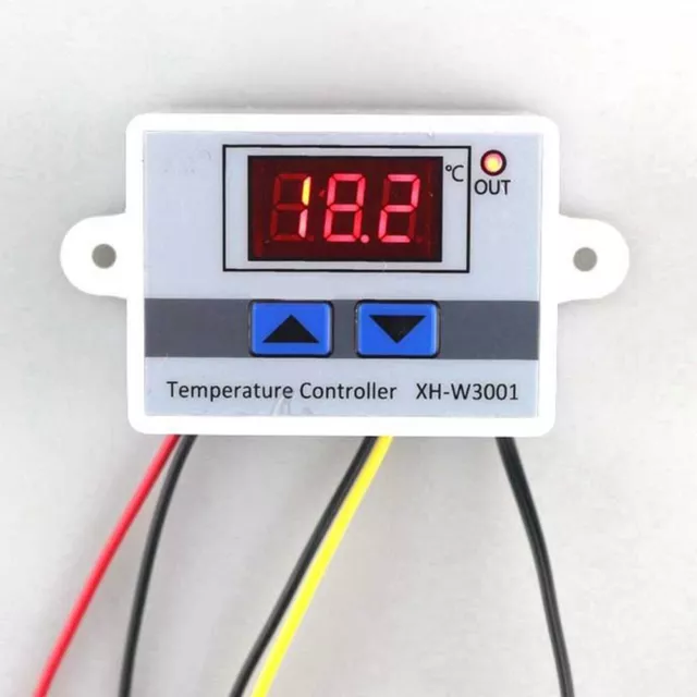 Digital LED Temperature Switch Controller Thermostat Control Probe 12V24V220V