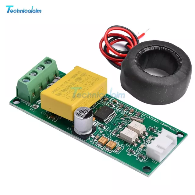 Módulo de prueba de corriente PZEM-004T amplificador de potencia voltio medidor digital de CA