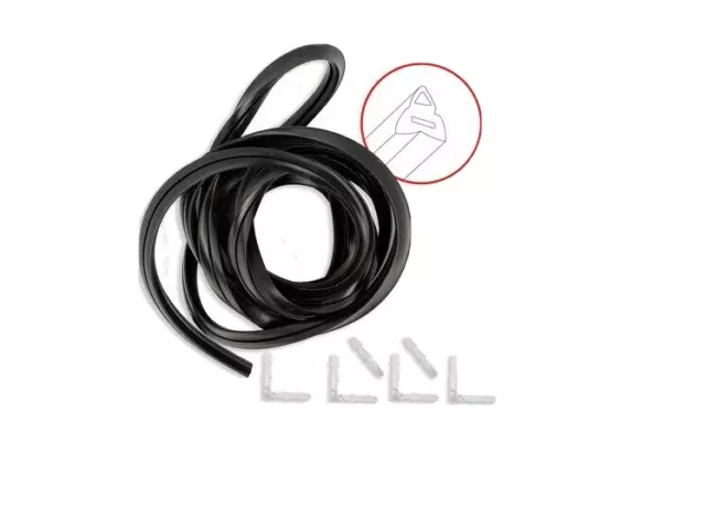 GUARNIZIONE PER FORNO PORTA SPORTELLO UNIVERSALE 3/4 lati lunghezza 300Cm 6 SPIN