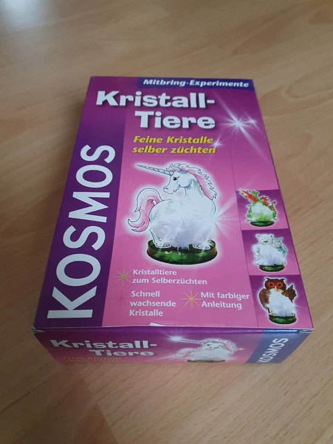 Kristall Tiere, Experimentierset, Kosmos, 10+, neu