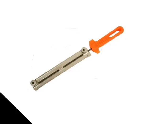 Chainsaw Saw Chain File And Filing Guide Sharpening Kit 4mm 5/32"