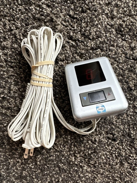 BIDDEFORD SEALY TC15B3 Electric Blanket Control Controller 4-Prong Silver  £21.14 - PicClick UK