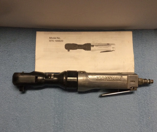 Craftsman 3/8 Inch Drive Pneumatic Ratchet Wrench - 875.199920 -
