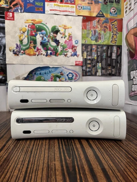 MICROSOFT XBOX 360 Red Ring of Death RROD Console Only White w