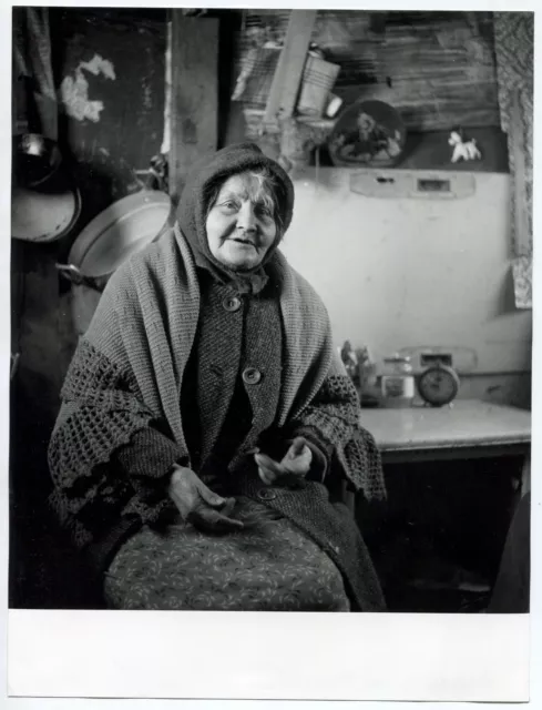 Photo Henri Guerard - Bidonville de Marseille - Tirage argentique d'époque 1955