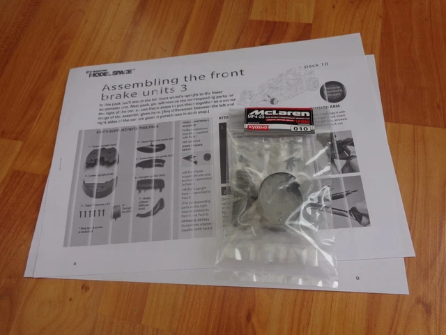 Deagostini Construire Votre Propre 1/8th Jaguar E Type De 09 9