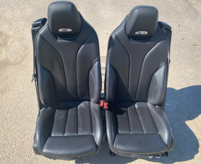 BMW M F83 M4 Leder Sitze Schwarz seats black RHD ventilation F33 CABRIO