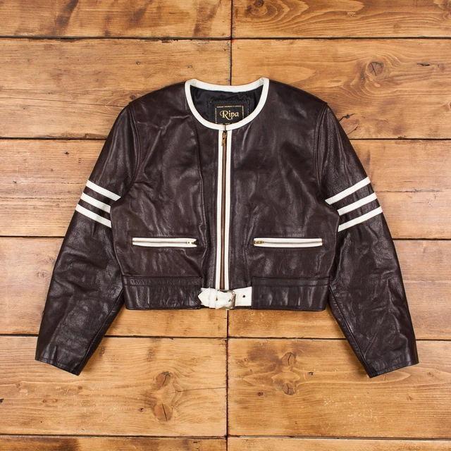 Talon zipper sales leather jacket