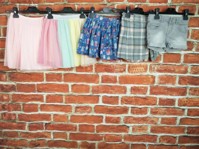 Girls Bundle Age 3-4 Years Next M&S Gap Etc Denim Shorts Skirts Tutu Ra Ra 104Cm
