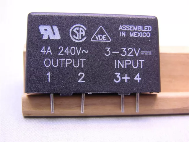 1 Crydom MP240D4 240V 4A sortie 3-32V DC contrôle relais AC à semi-conducteurs SIP