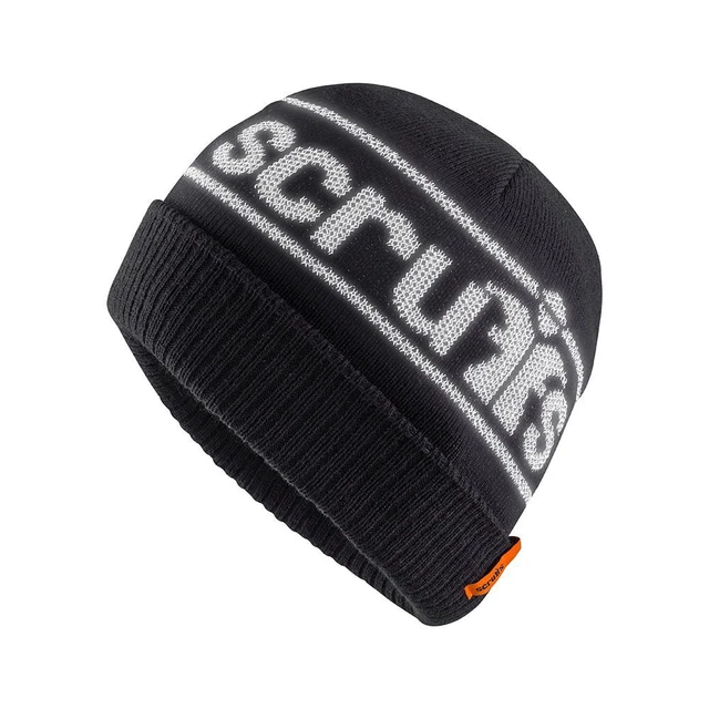 Scruffs - Beanie riflettente commerciale - nero riflettente
