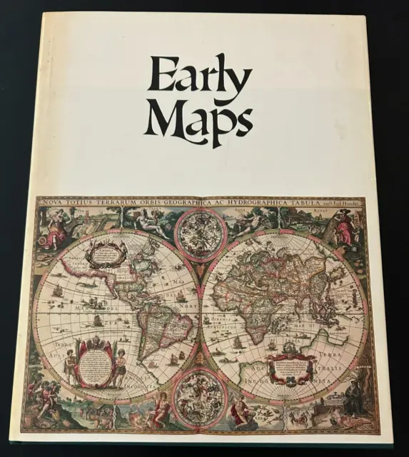1981 EARLY MAPS by Tony Campbell ABBEVILLE PRESS 148 pg Printed in Japan HC w DJ