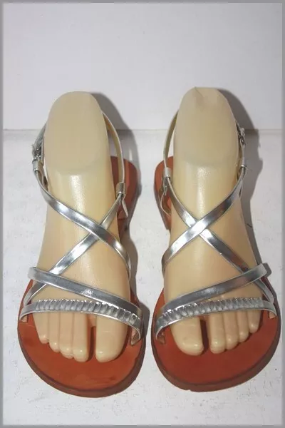 Sandales argentées san marina outlet