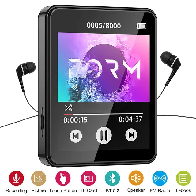 Touch Screen Portable Music Player With Speaker Mp3 Player