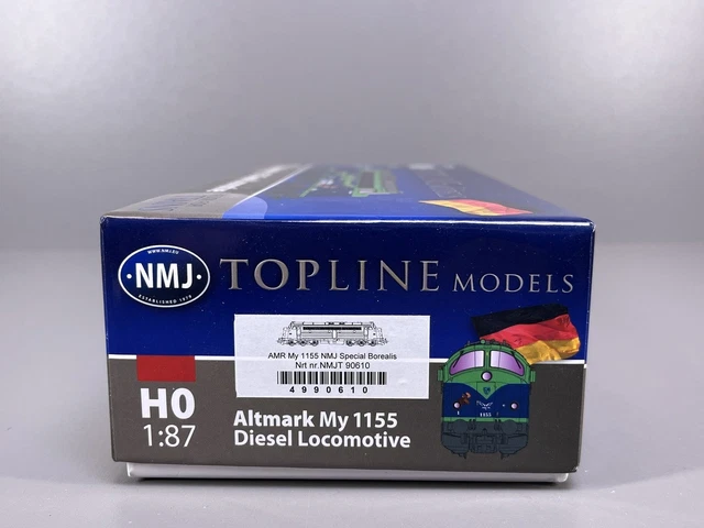 H0 NMJ TOPLINE MODELS Lokomotive Altmark MY 1155 mit DSS DC 90610 OVP ...