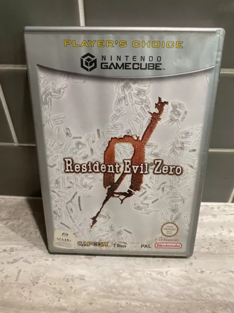 Resident Evil 0 Zero GameCube Game PAL- Aust Seller Tested And Working Nintendo