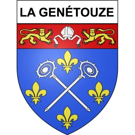 Autocollant Blason Royan 17 - 4cm, Résistant Aux Intempéries | Fabriqué En France