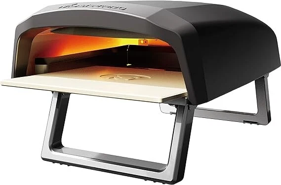 MasterPRO Napoli | Pizzaofen | Tragbarer Gasofen mit Schnellbackfunktion 500ºC