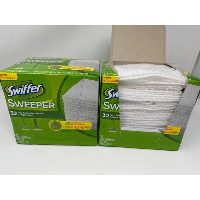 Swiffer Sweeper Dry Sweeping Pad Refills for Floor Mop, 58 Count