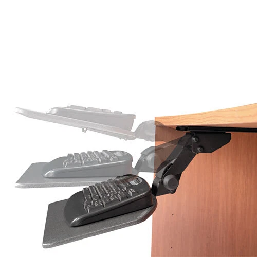 Articulating Keyboard Tray Accessory, 24.63w x 22.25d, Galaxy 3