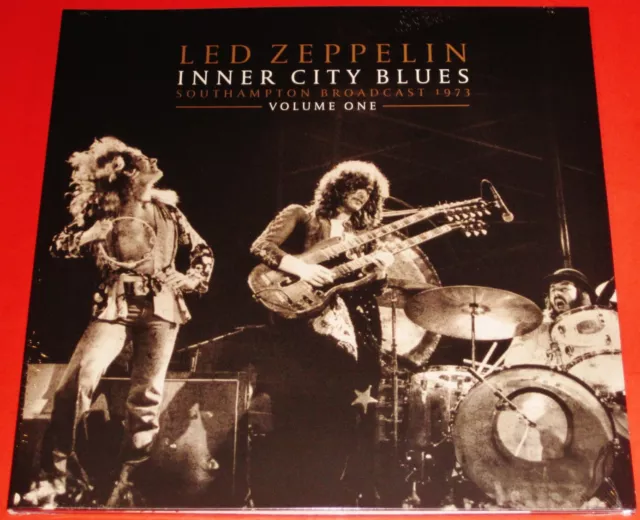 Led Zeppelin: Inner City Blues Southampton 1973, Volume One 2 LP Black Vinyl NEW