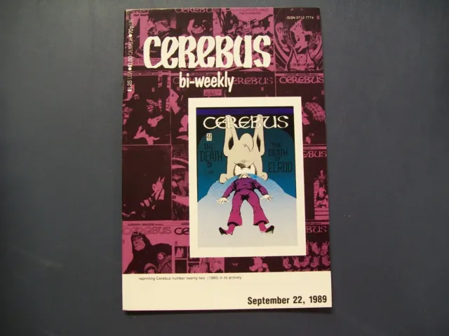 Cerebus Bi-Weekly #22 by Aardvark Comics in Very Fine Condition