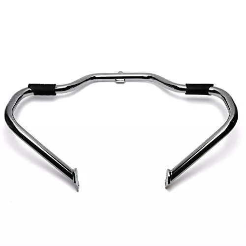 Chrome Moustache Engine Crash Bar for Harley-Davidson FLHX Street Glide 14-14