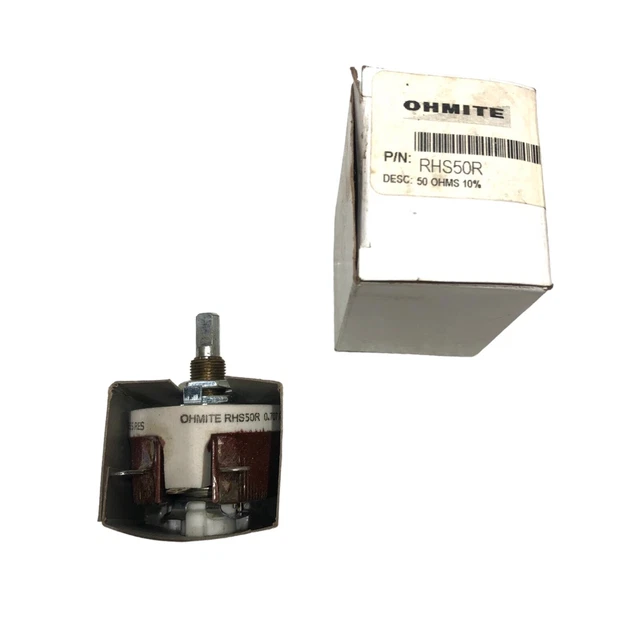 Ohmite Rheostat RHS50R 25 Watt 50 Ohms