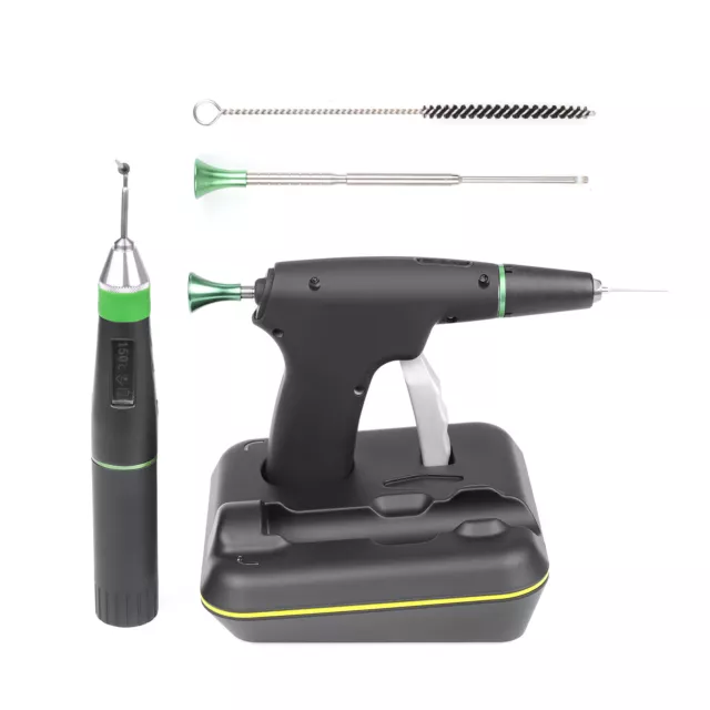 Dental 2-in-1 Endo Obturation System Cordless Gutta Percha Gun and Pen Black USA