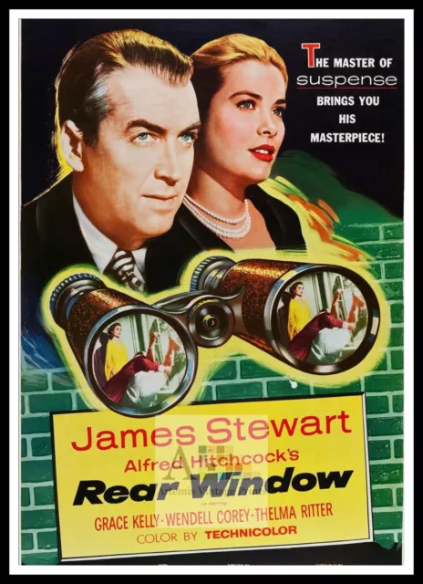 Rear Window Movie Poster A1 A2 A3